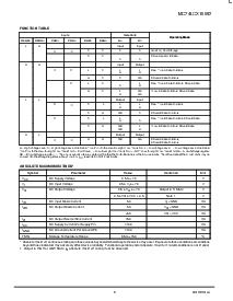 浏览型号MC74LCX16652DT的Datasheet PDF文件第5页