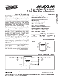 浏览型号MAX1692EUB的Datasheet PDF文件第1页