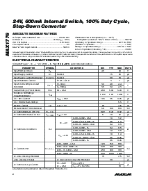 浏览型号MAX1776EUA的Datasheet PDF文件第2页