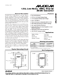 浏览型号MAX1763EEE的Datasheet PDF文件第1页