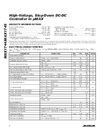 浏览型号MAX1745EUB的Datasheet PDF文件第2页