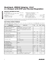 浏览型号MAX1874ETE的Datasheet PDF文件第2页