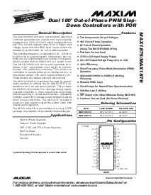 浏览型号MAX1876EEG的Datasheet PDF文件第1页