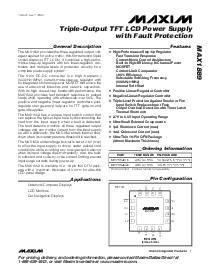 浏览型号MAX1889ETE的Datasheet PDF文件第1页