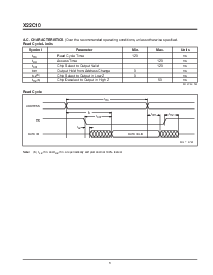 浏览型号X22C10SM的Datasheet PDF文件第5页