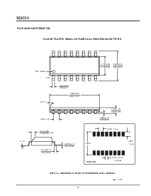 浏览型号X22C10SM的Datasheet PDF文件第9页