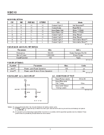 浏览型号X22C12PI的Datasheet PDF文件第4页