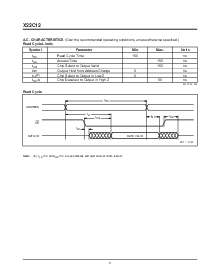 浏览型号X22C12P的Datasheet PDF文件第5页
