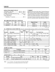 浏览型号X25020PI的Datasheet PDF文件第8页