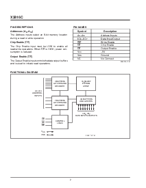 浏览型号X2816CE-12的Datasheet PDF文件第2页