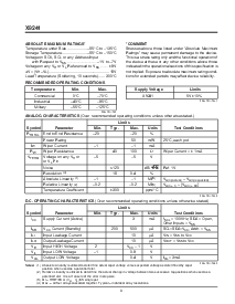 浏览型号X9241YVI的Datasheet PDF文件第9页