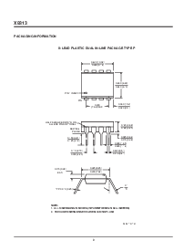 浏览型号X9313ZP的Datasheet PDF文件第8页