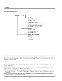浏览型号X9313WSM3的Datasheet PDF文件第10页