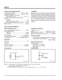 浏览型号X9313T的Datasheet PDF文件第4页