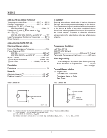 浏览型号X9312UP的Datasheet PDF文件第4页
