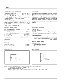 浏览型号X9312TP的Datasheet PDF文件第4页