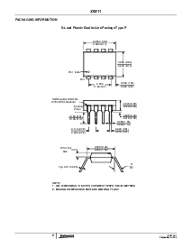 浏览型号X9511WPIZ的Datasheet PDF文件第8页