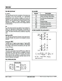 浏览型号X9C303P的Datasheet PDF文件第2页