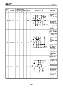 浏览型号CXA1597M的Datasheet PDF文件第4页