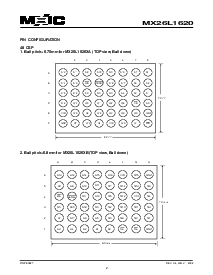 浏览型号MX26L1620XAC-90的Datasheet PDF文件第2页