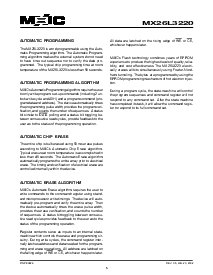 浏览型号MX26L3220XAC-12的Datasheet PDF文件第5页