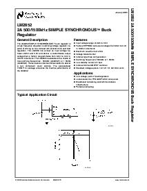 浏览型号LM2852XMXA-3.3的Datasheet PDF文件第1页