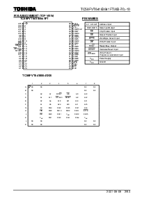 浏览型号TC58FVT641XB-10的Datasheet PDF文件第2页