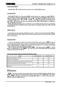 浏览型号TC58FVB160AXB-10的Datasheet PDF文件第7页