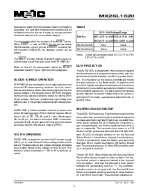 浏览型号MX26L1620XBC-12的Datasheet PDF文件第8页