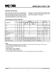 浏览型号MX29LV401TXBC-90的Datasheet PDF文件第8页