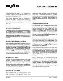 浏览型号MX29LV320TXBI-90G的Datasheet PDF文件第2页