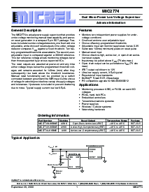 浏览型号MIC2774H-XXBM5的Datasheet PDF文件第1页