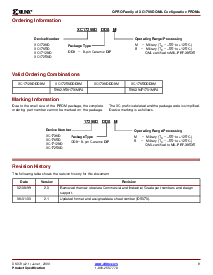 浏览型号XC1736DDD8M的Datasheet PDF文件第9页