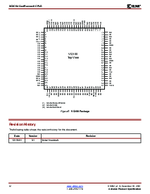 浏览型号XC2C64-7VQ100I的Datasheet PDF文件第12页