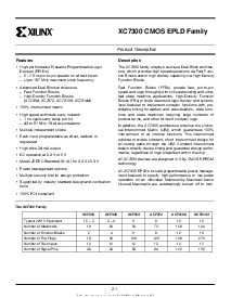 浏览型号XC7354的Datasheet PDF文件第1页