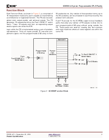 浏览型号XC9500的Datasheet PDF文件第3页
