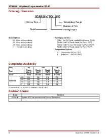 浏览型号XC95108-7PQ160I的Datasheet PDF文件第8页