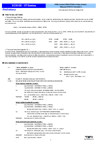 浏览型号XC9107D1DL的Datasheet PDF文件第7页