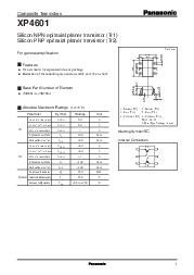 浏览型号XP4601的Datasheet PDF文件第1页