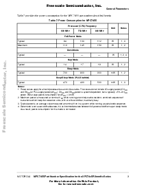 浏览型号XPC7455RX733NC的Datasheet PDF文件第3页