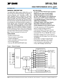 浏览型号XR16L788CQ的Datasheet PDF文件第1页