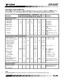 浏览型号XR2207的Datasheet PDF文件第3页