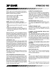 浏览型号XR68C192的Datasheet PDF文件第9页