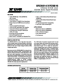 浏览型号XRD9814的Datasheet PDF文件第1页