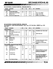 浏览型号XRD4460的Datasheet PDF文件第7页