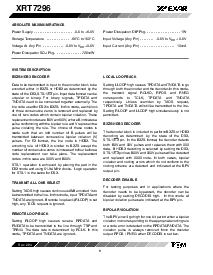 浏览型号XRT7296IW的Datasheet PDF文件第6页