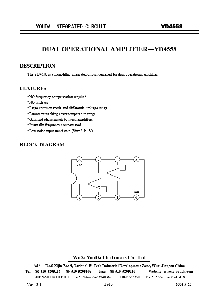 浏览型号YD4558的Datasheet PDF文件第1页