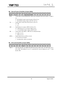 浏览型号YMF753的Datasheet PDF文件第10页