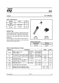 浏览型号Z0107MN5AA4的Datasheet PDF文件第1页