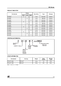 浏览型号Z0409MF1AA2的Datasheet PDF文件第3页